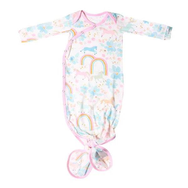 Copper Pearl Knotted Gown - Whimsy - Outlet Shop For Kids