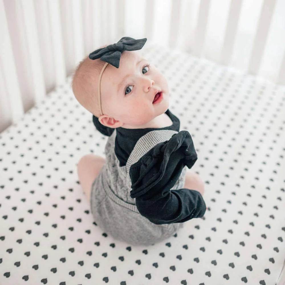 Copper Pearl Premium Knit Fitted Crib Sheet - Smitten - Outlet Shop For Kids