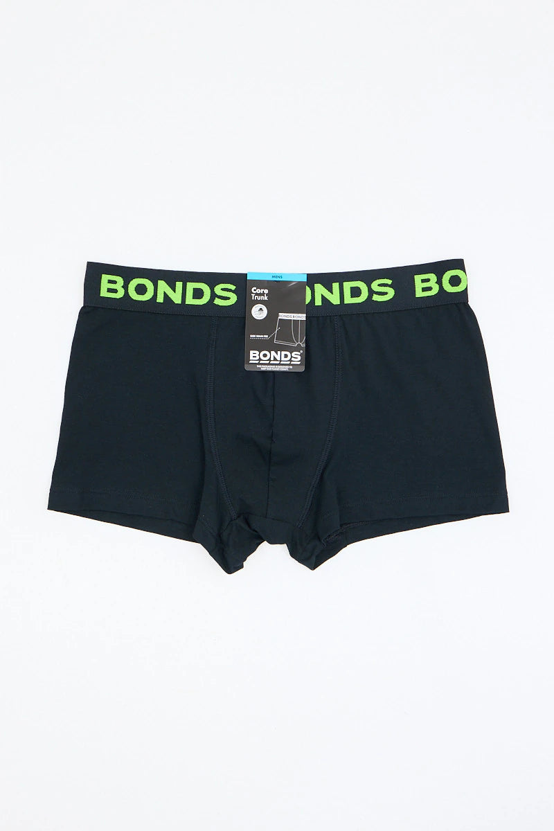 Bonds Men's Core Trunk - Black/Green