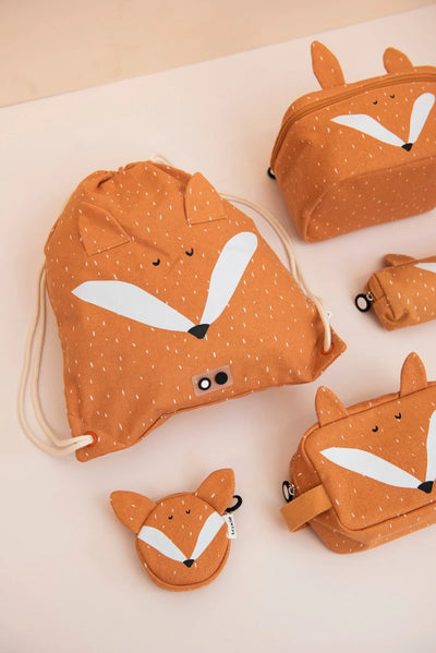 Trixie Drawstring Library/Swim Bag - Mr Fox