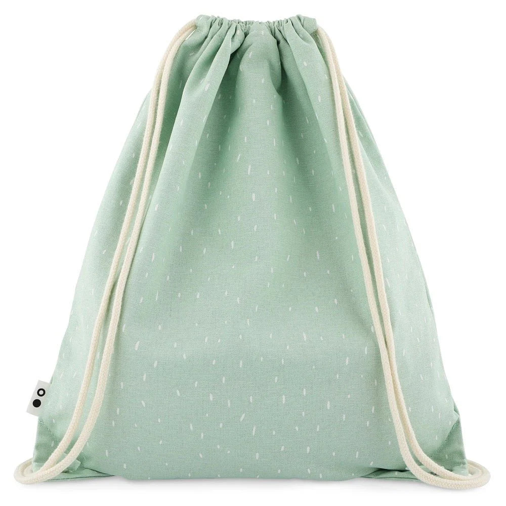 Trixie Drawstring Library/Swim Bag - Mr. Polar Bear