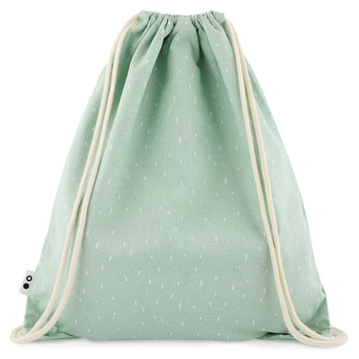 Trixie Drawstring Library/Swim Bag - Mr. Polar Bear