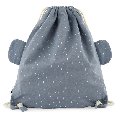 Trixie Drawstring Library/Swim Bag - Mrs. Elephant
