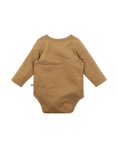 Fox & Finch Roboto Long Sleeve Bodysuit - Caramel