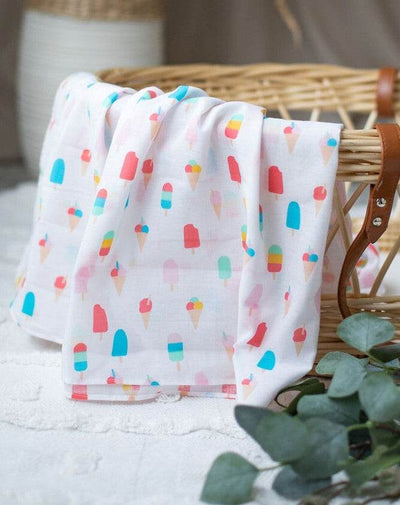Emotion & Kids Ice Cream Muslin Wrap - Outlet Shop For Kids