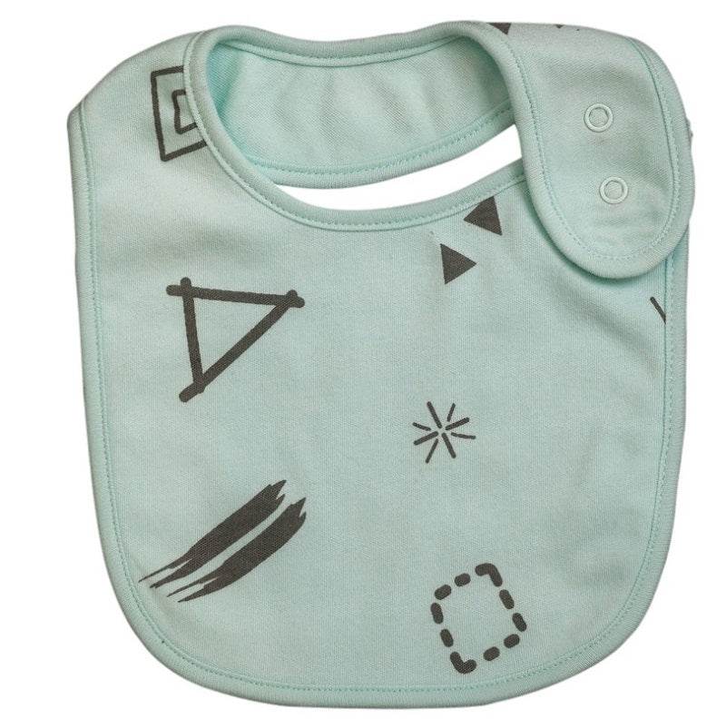 Emotion & Kids Mint Doodle Bib - Outlet Shop For Kids