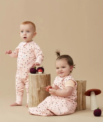 ergoPouch Layers Long Sleeve Layer 1.0 TOG - Cute Fruit