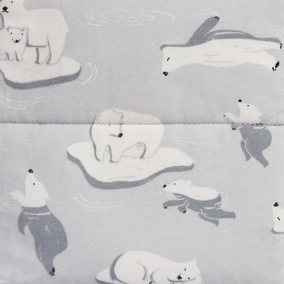 Love To Dream Swaddle Up™ Transition Bag Quilted Cotton 3.5 TOG - Grey South Pole