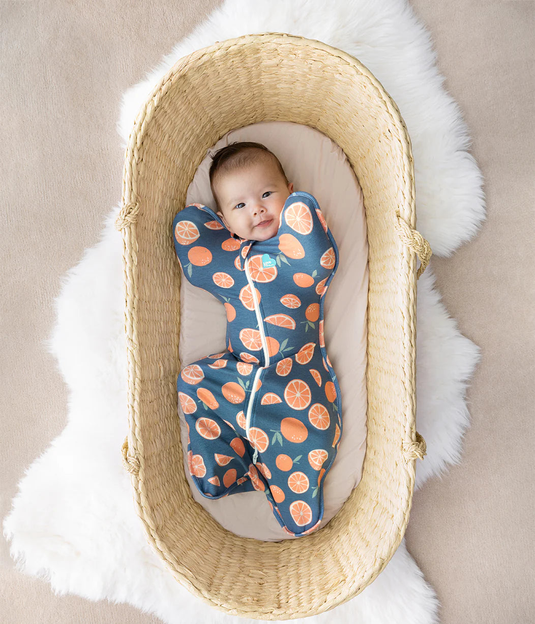 Love To Dream Swaddle Up™ Original Cotton 1.0 TOG - Denim Sweet Dreams