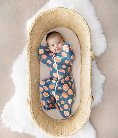 Love To Dream Swaddle Up™ Original Cotton 1.0 TOG - Denim Sweet Dreams