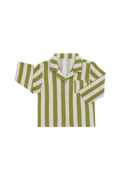 Bonds Flannelette Long Sleeve Top - Lined Up