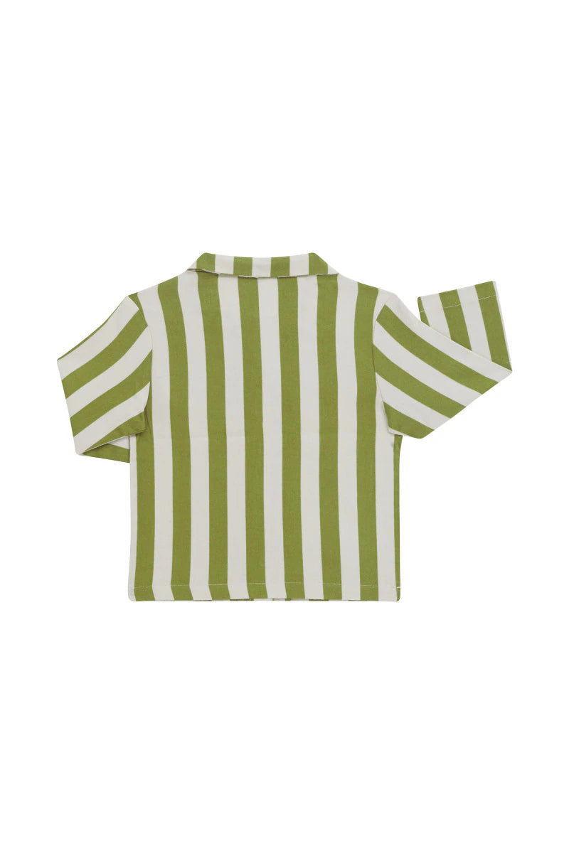 Bonds Flannelette Long Sleeve Top - Lined Up