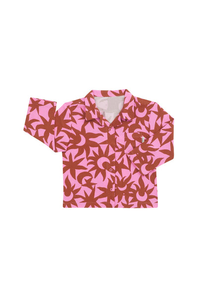 Bonds Flannelette Long Sleeve Top - Lunar Sunflower