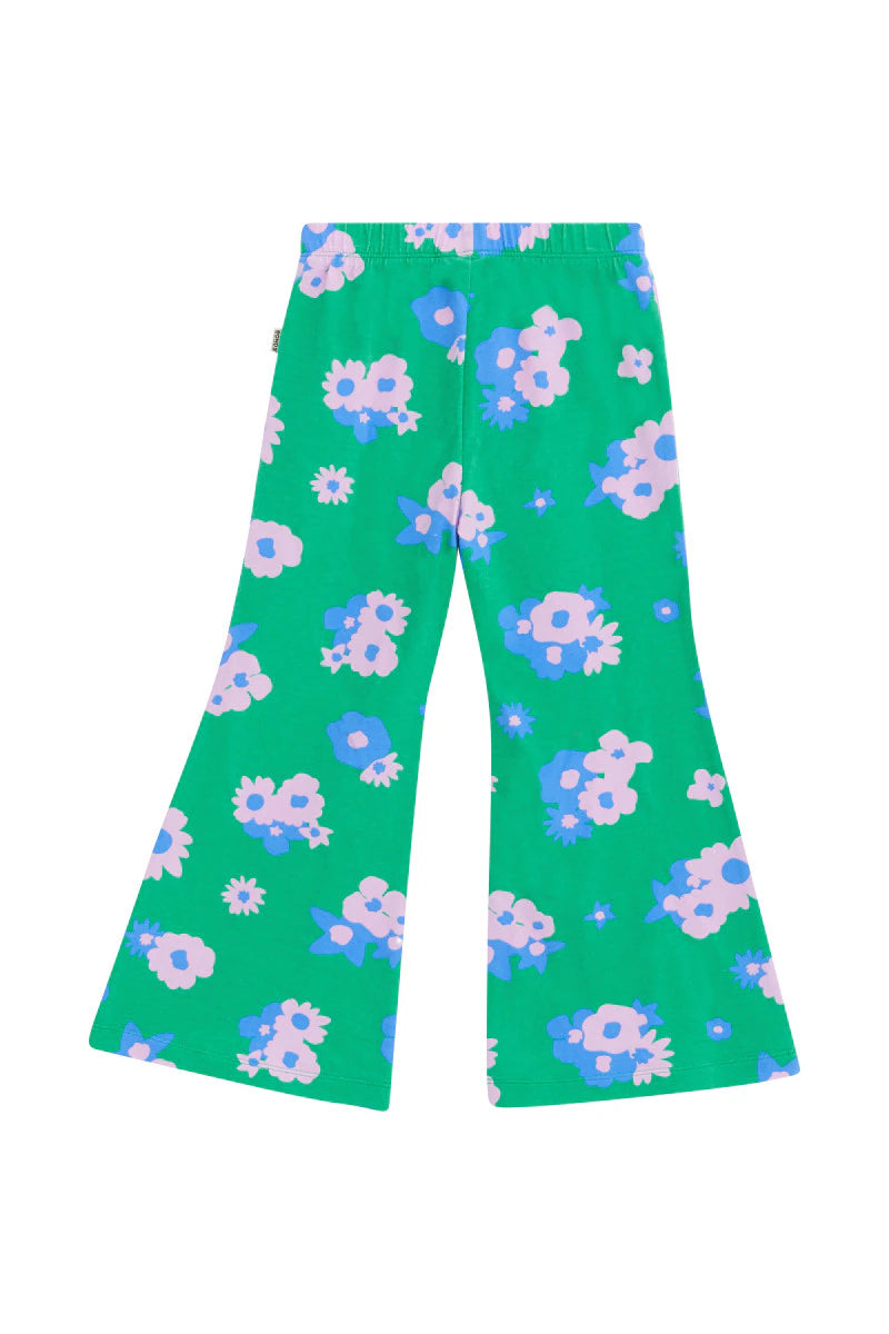 Bonds Girls Flared Legging - Garden Club Green