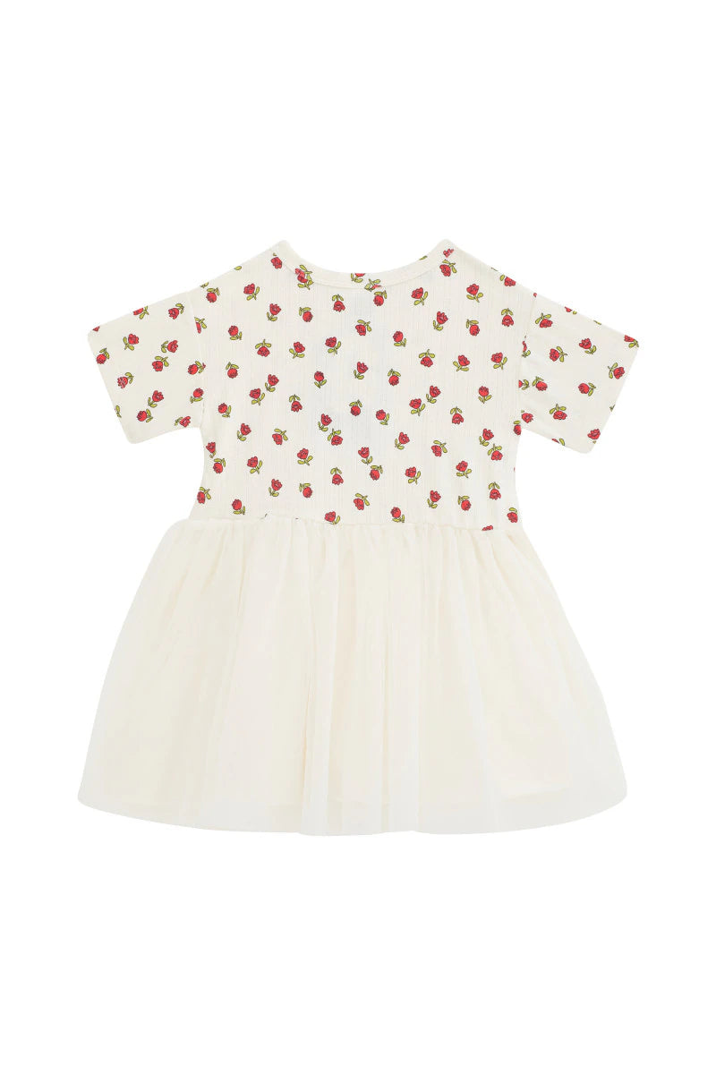 Bonds Girls Pointelle Tutu Dress - Sunshine Blooms