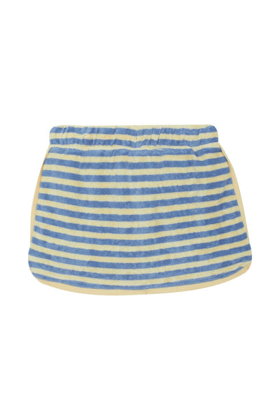 Bonds Girls Terry Toweling Tennis Skort - Stripebonds Medium Brenton Stripe
