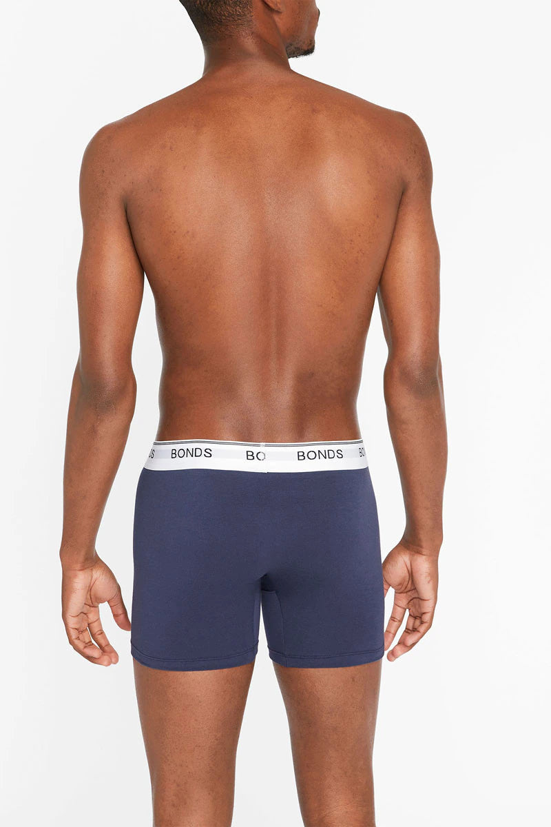 Bonds Men's Guyfront Mid Trunk - Navy