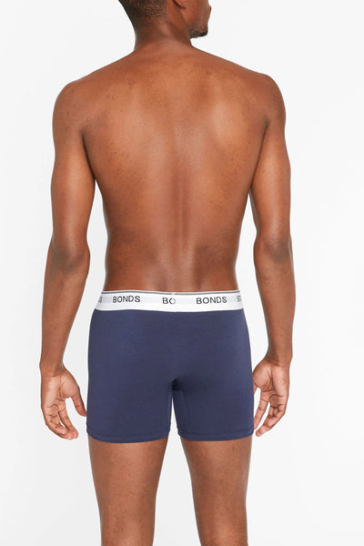 Bonds Men's Guyfront Mid Trunk - Navy