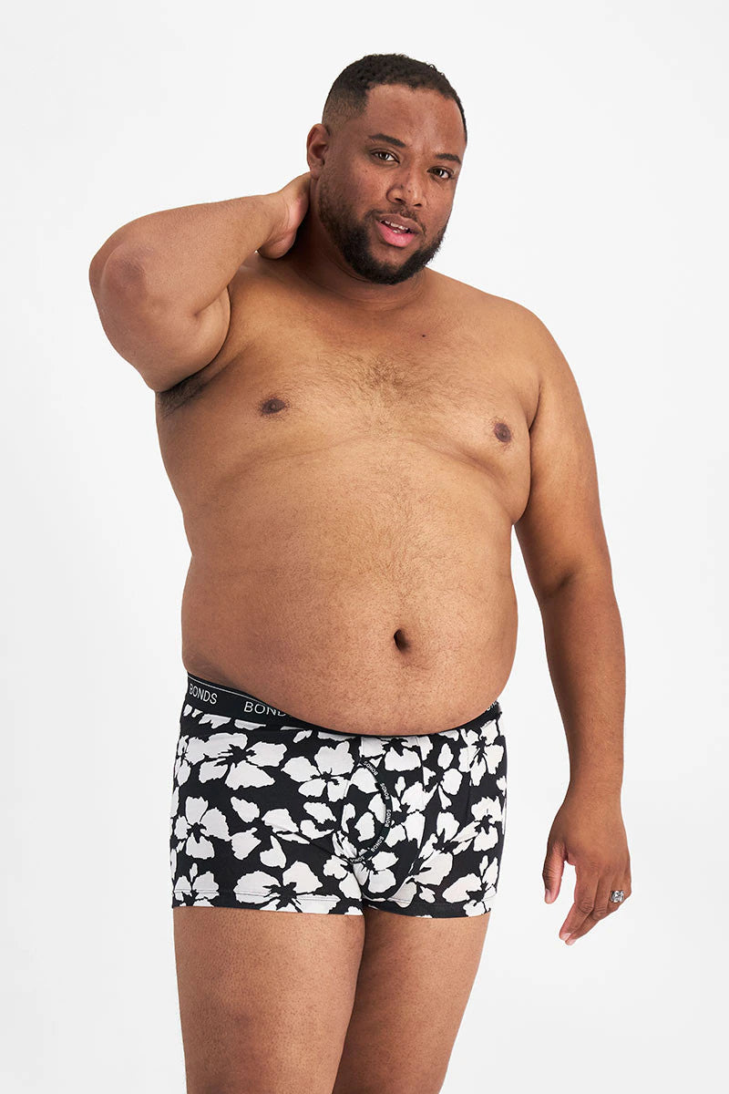Bonds Men's Guyfront Trunk - Floral Fusion