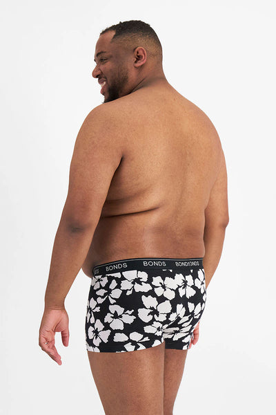 Bonds Men's Guyfront Trunk - Floral Fusion