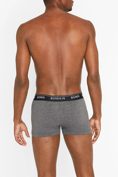 Bonds Men's Guyfront Trunk - Charcoal Marle