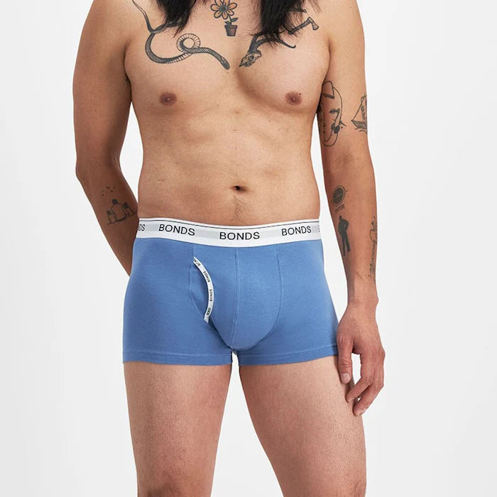 Bonds Mens Guyfront Trunk - Blueberry Cream