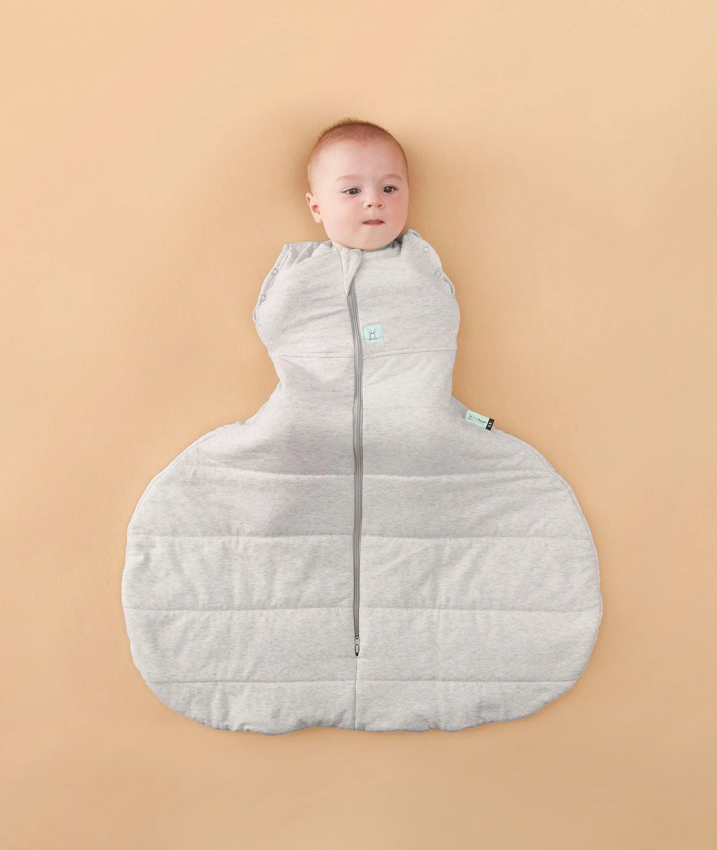 ergoPouch Australia Hip Harness Cocoon Swaddle Bag 2.5 TOG - Grey Marle