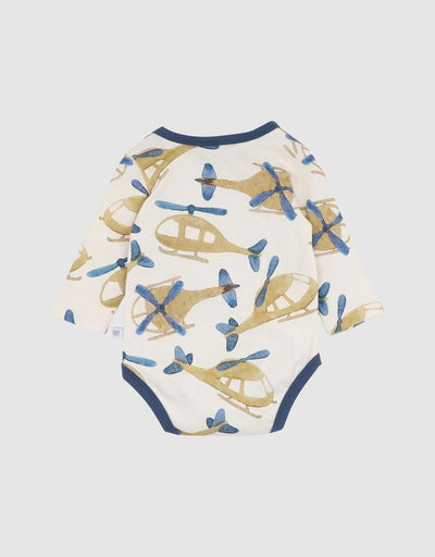 Fox & Finch High Flyer Long Sleeve Bodysuit - All Over Print