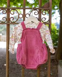 Bebe By Minihaha Margot Cord Bodysuit - Rose Pink