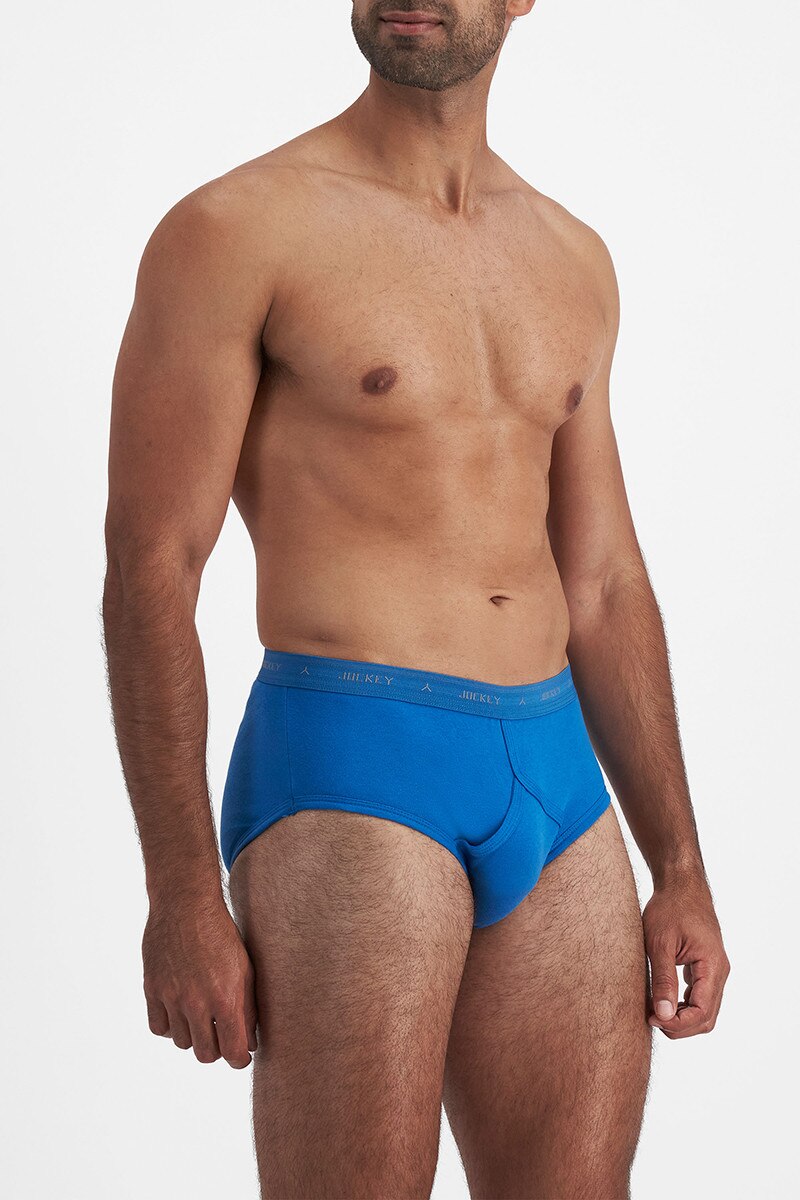 Jockey Men's Hipster Y-Front 2 Pack - Royal Blue