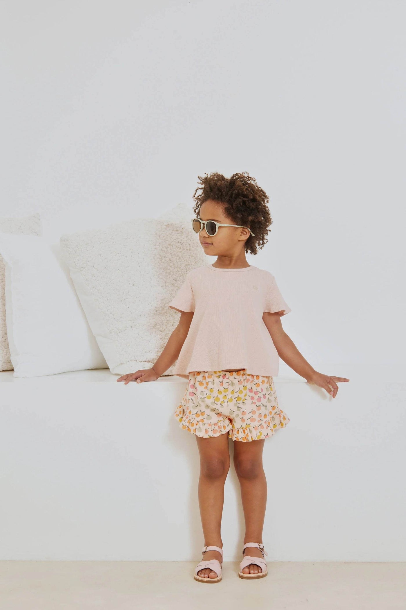 Kapow Kids Citrus Frill Shorts - Outlet Shop For Kids