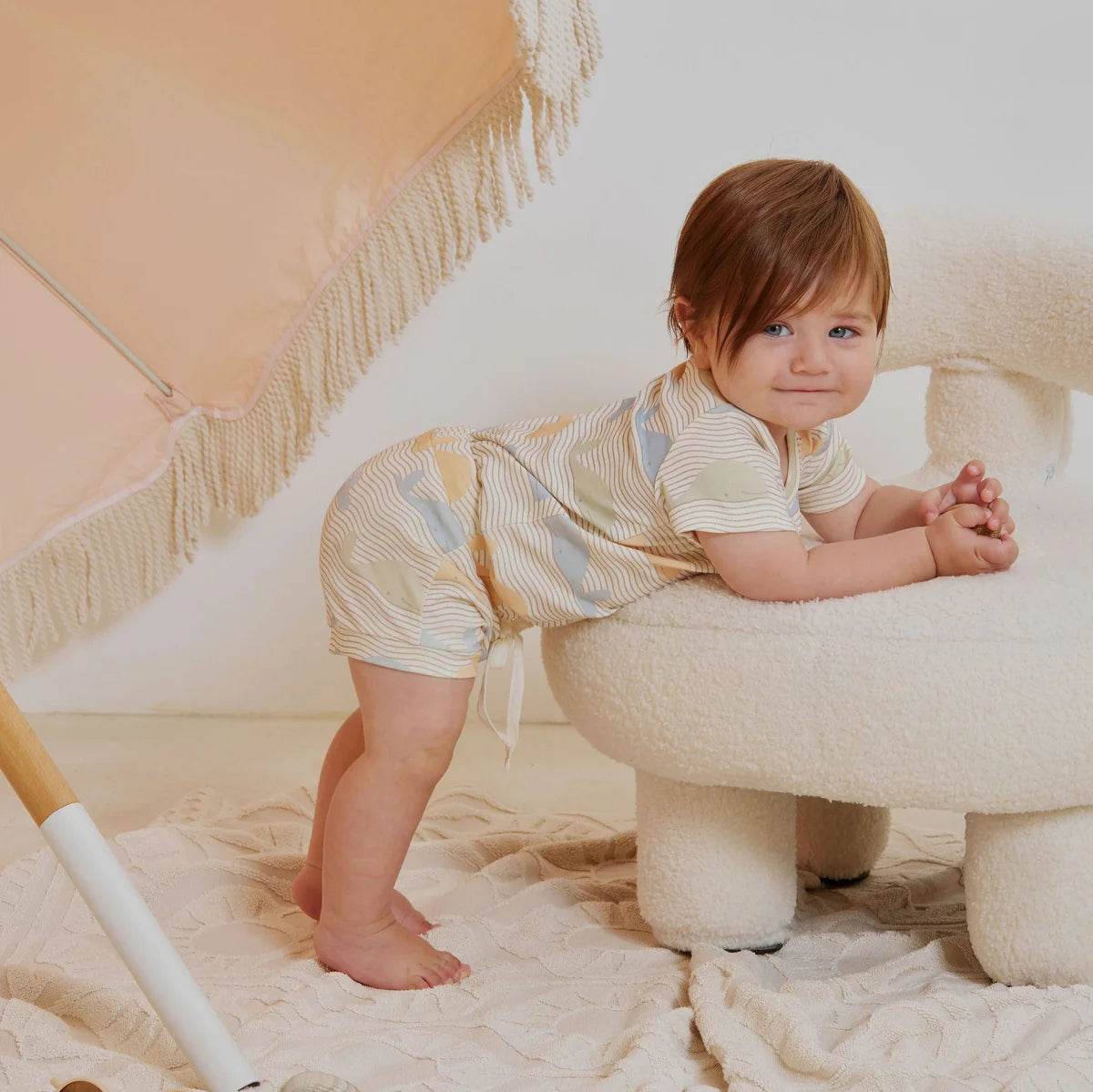 Kapow Kids Save The Whales Baby Shorts - Outlet Shop For Kids