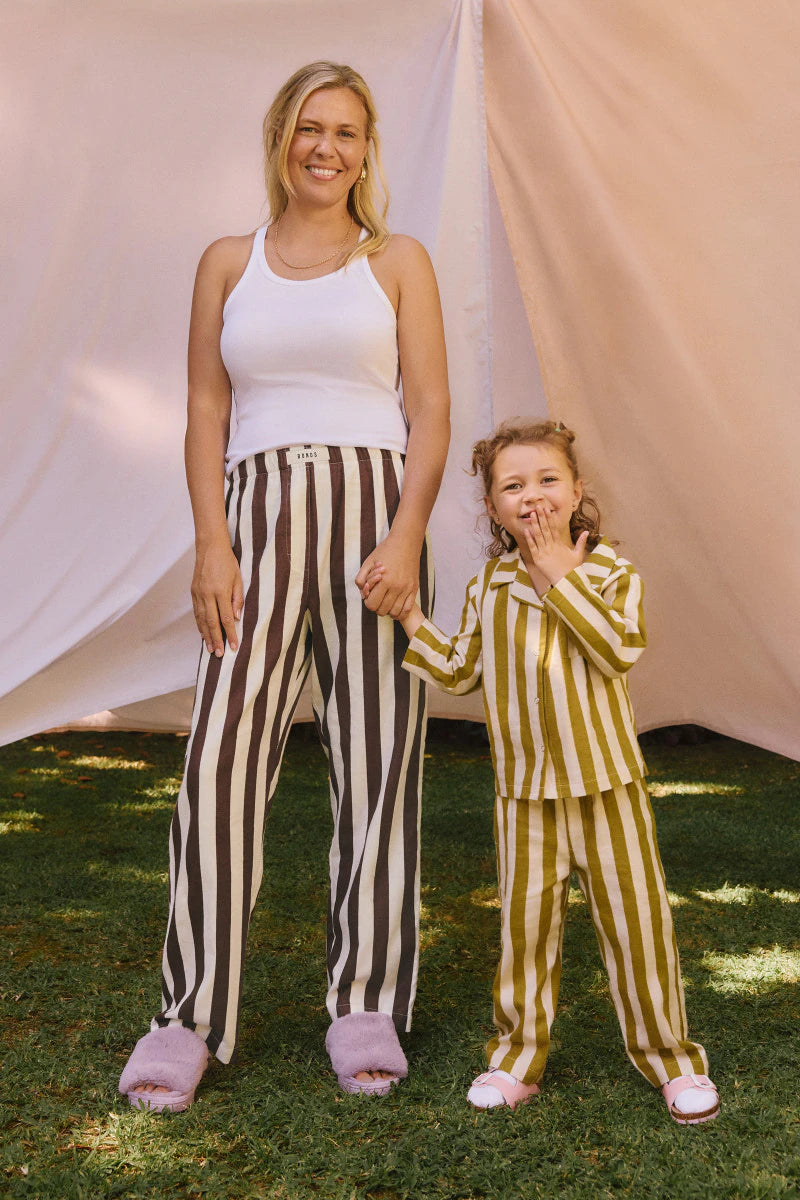 Bonds Kids Flannelette Pant - Lined Up