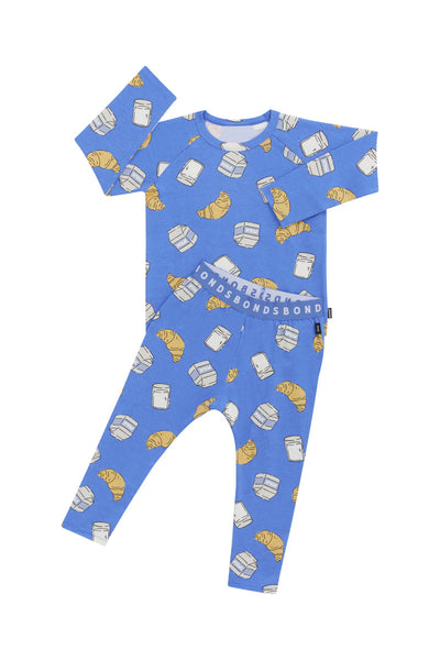 Bonds Kids Long Sleeve Sleep Set - Creamy Croissant