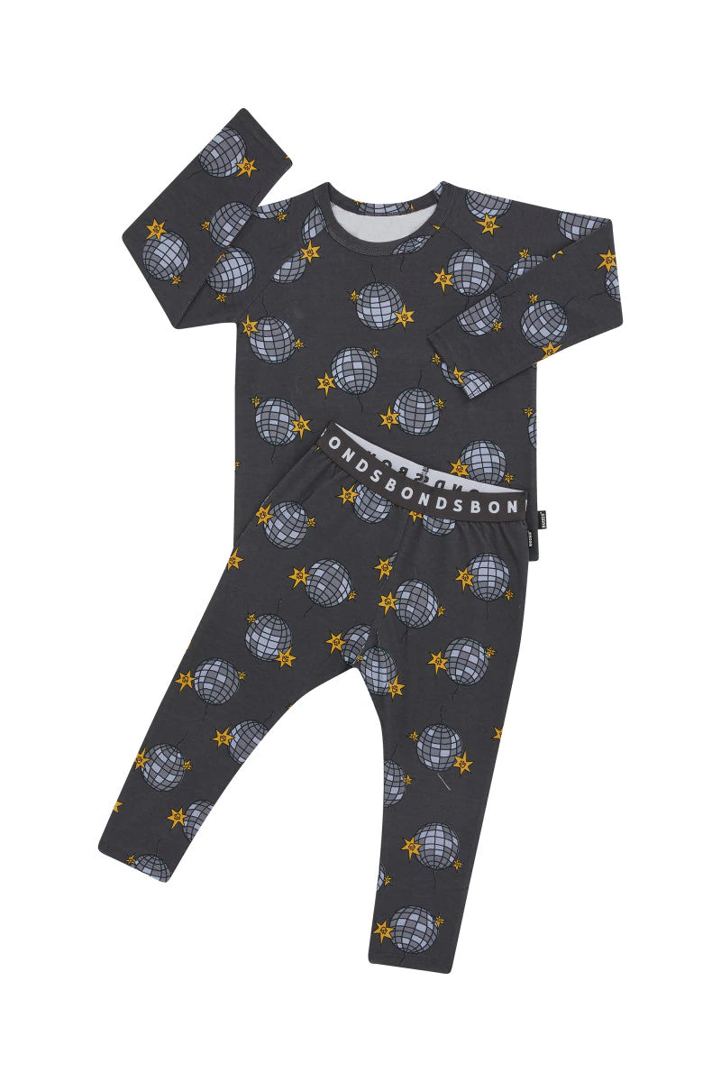 Bonds Kids Long Sleeve Sleep Set - Dark Disco