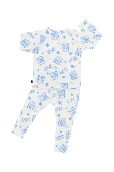 Bonds Kids Long Sleeve Sleep Set - No Sleep Club Blue