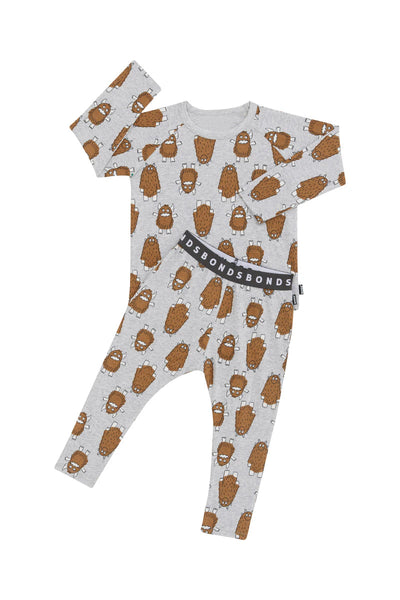 Bonds Kids Long Sleeve Sleep Set - Monster Stomp
