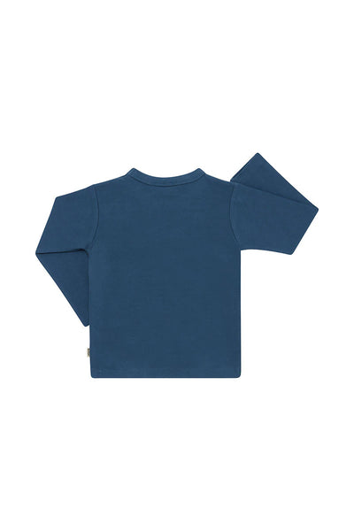 Bonds Kids Long Sleeve Sleep Top - Teal Midnight