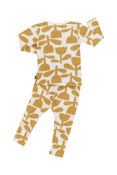 Bonds Kids Long Sleeve Waffle Sleep Set - Big Tulip Pop