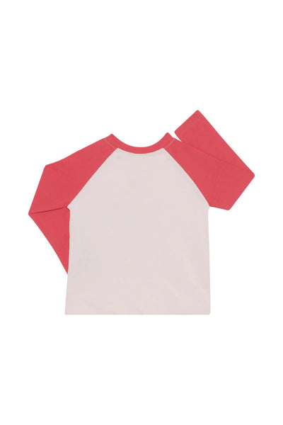 Bonds Kids Next Gen Long Sleeve Raglan Tee - Unicornicopia & Marscapone