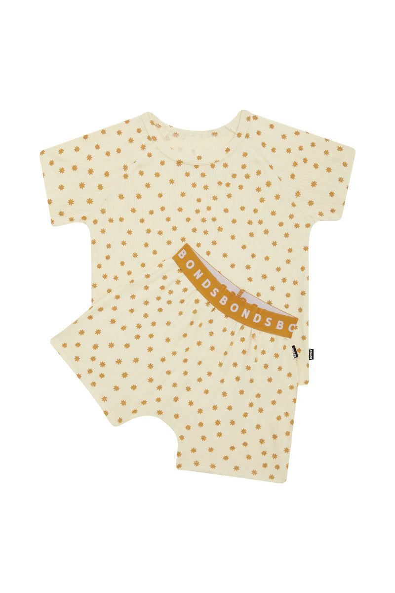 Bonds Kids Pointelle Short Sleeve Sleep Set - Sunny Daze