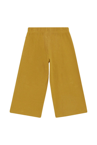 Bonds Kids Rib Wide Leg Pant - Sweet Caramel