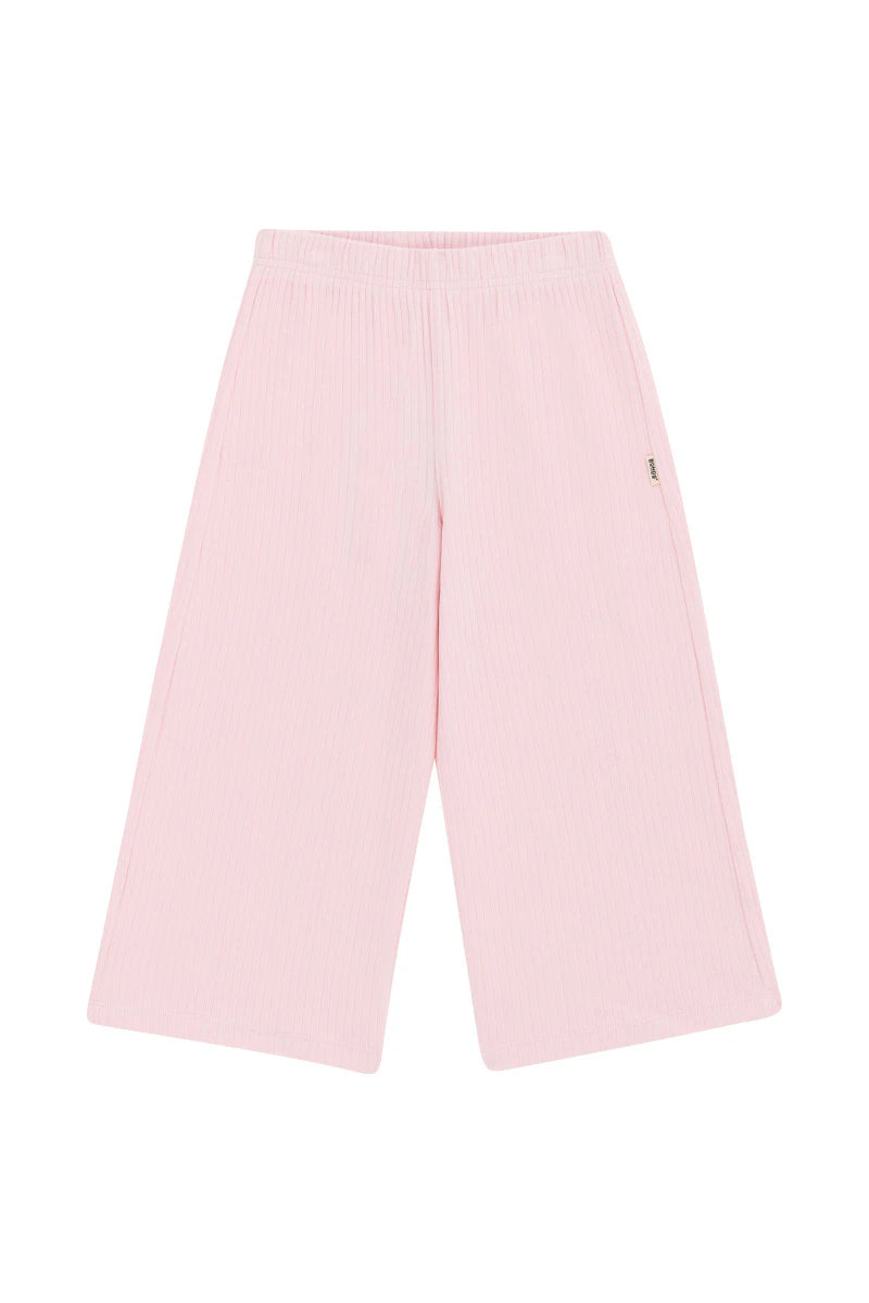 Bonds Kids Rib Wide Leg Pant - Flamenco