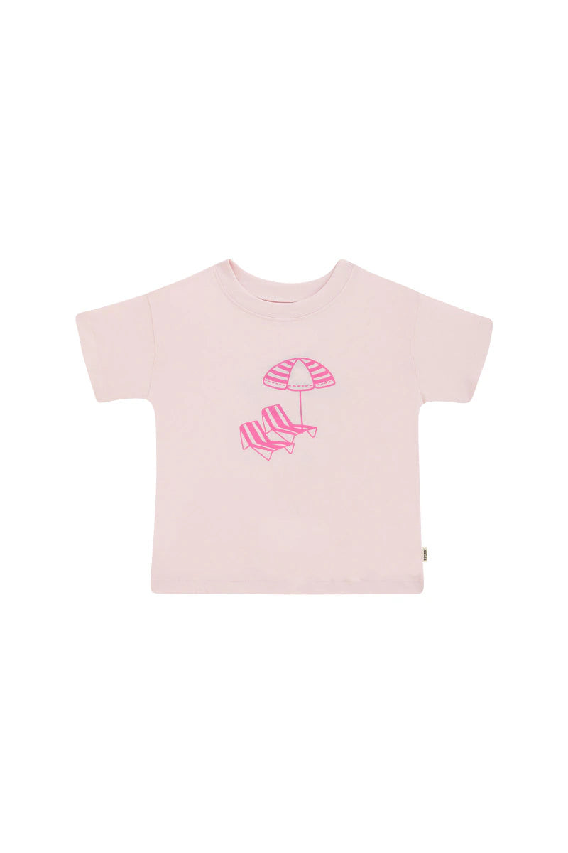 Bonds Kids Short Sleeve Crew Tee - Lounging Around