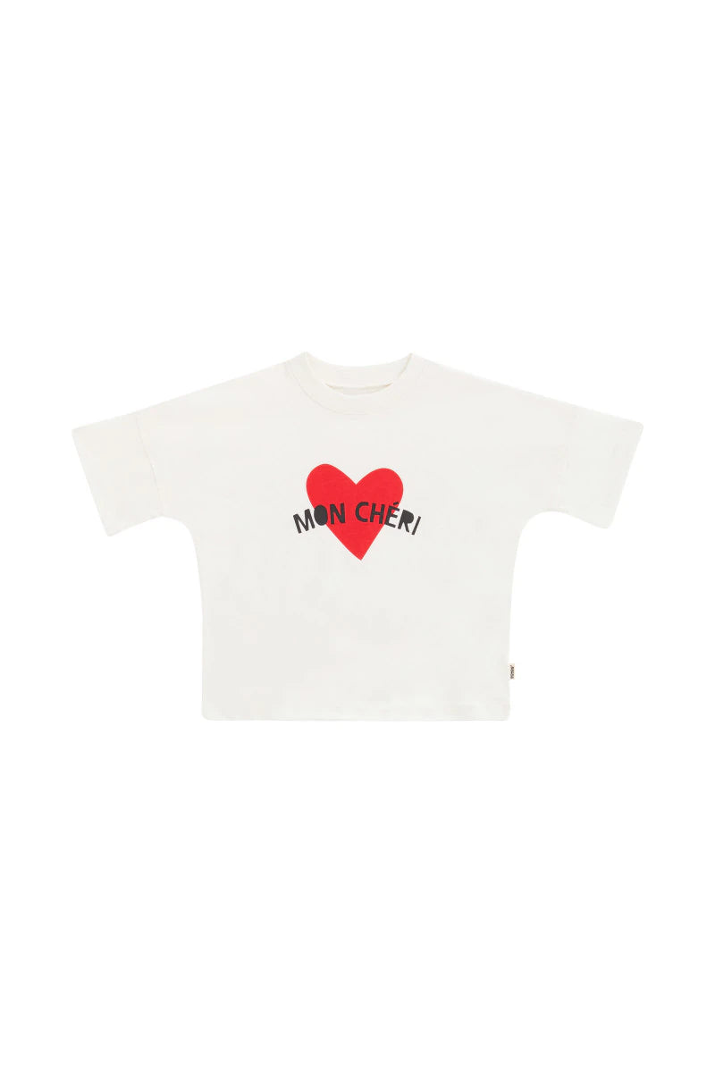 Bonds Kids Short Sleeve Drop Shoulder Tee - Mon Cheri