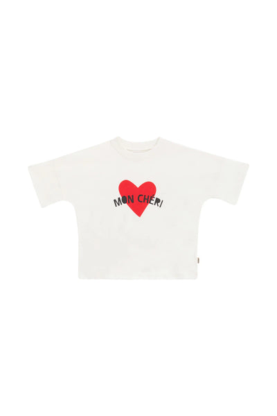 Bonds Kids Short Sleeve Drop Shoulder Tee - Mon Cheri