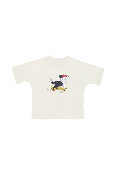 Bonds Kids Short Sleeve Drop Shoulder Tee - Cruising Cane