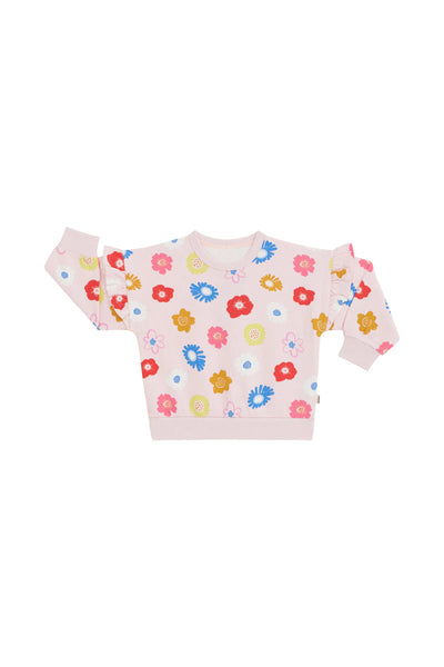 Bonds Kids Soft Threads Pullover - Floral Print
