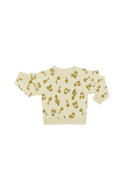 Bonds Kids Soft Threads Frill Pullover - Sweet Tunes