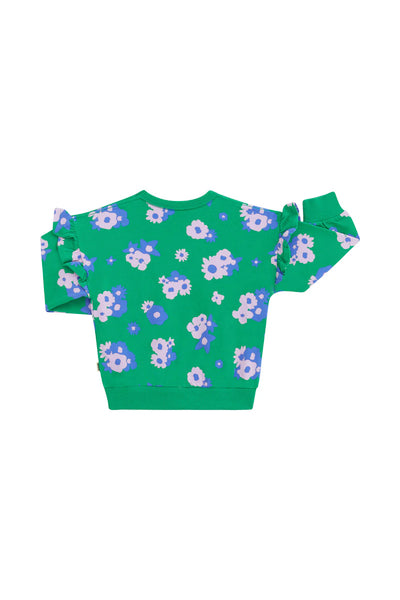 Bonds Kids Soft Threads Frill Pullover - Garden Club Green